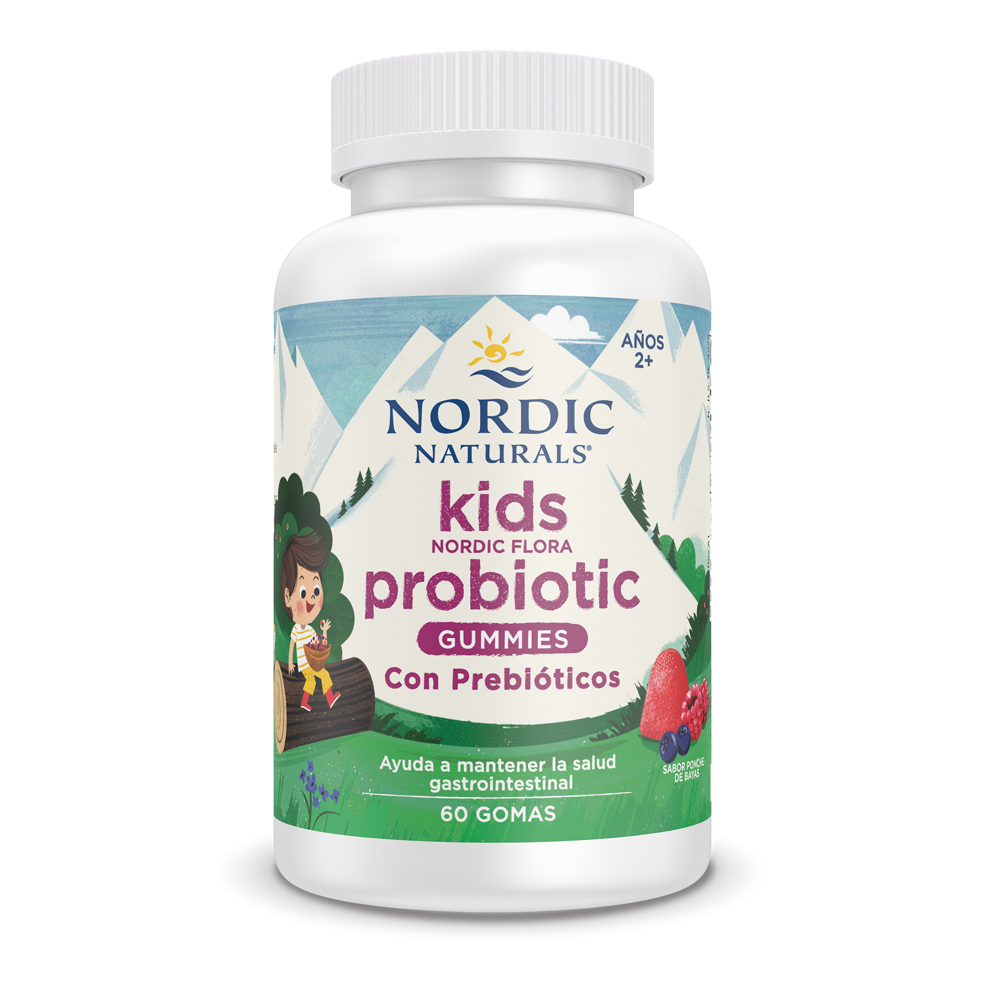 Nordic Naturals Kids Flora Probiotics Gummies x 60 Gomitas Masticables